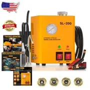 DC 12V Automotive Smoke Leak Detector with Pressure Gauge & Built-In Pump