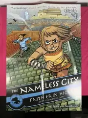 The Nameless City INSERT POSTER - SIGNED REMARKED by Faith Erin Hicks 17" x 24"