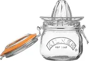 Kilner Clip Storage Jar with Juicer Lid, 500ml, Clear 02202