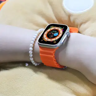 更換超玻璃+錶帶兼容 Apple Watch Series 8 7 45mm 41mm Iwatch 6 5 4 se