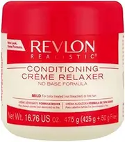 Revlon Realistic Conditioning Crme Relaxer No Base Formula Mild (Pack of 1)