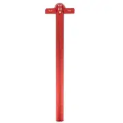 Heavy Duty 24 Inch Aluminum Scriber Ruler for Various Woodworking Tasks