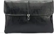 [SLEDEZ] Men’s Clutch Bag Men's PU Business Clutch Envelope Bag