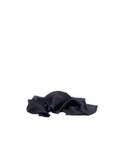 linen scarf One size navy blue