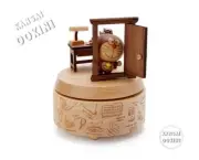 Sanrio 779717 Im Doraemon Wooden Music Box (Anywhere Door)