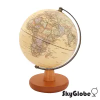 在飛比找博客來優惠-SkyGlobe 8吋仿古海洋日式木質底座地球儀(英文版)