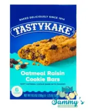 Tastykake Oatmeal Raisin Cookie Bars Box