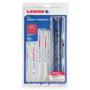 Lenox General Purpose Reciprocating Saw Blade 9 Piece Kit