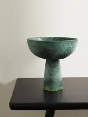 [L'Objet] L'Objet - Terra Small Porcelain Bowl - Bronze - One size One size Metallic