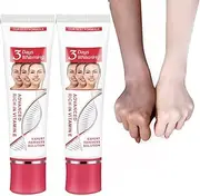 2Pcs 3 Days Kojic Acid Whitening Moisturizing Cream, Skin Lightening Cream for Dark Skin, Kojic Acid Cream for Dark Spots,Brightens Skin Hydrating Nourishing Skin Bleaching Cream（50g）