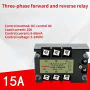 Three-phase two-control motor forward and reverse solid state relay YJGM-3D6615A