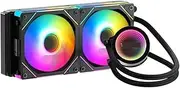 240 Water CPU Cooler Compatible with with JM-1 ARGB Fan Integrated Liquid Heatsink Radiator LGA 1700//1200/1150 2011 AM4 AM5(NA-240ARGB-B)