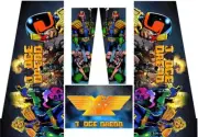 Bally JUDGE DREDD Pinball Machine CABINET Decal Set CUSTOM