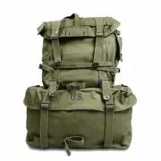 Vietnam War US Army M1945 Backpack Haversack Knapsack Upper Pack Cargo X Strap