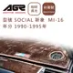 【AGR】儀表板避光墊 SOCIAL 新象 MI-16 1990-1995年 Daihatsu大發適用 長毛咖啡