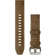 Garmin 010-13225-07 QuickFit 22 mm Replacement Watch Strap Band - Tundra Leather