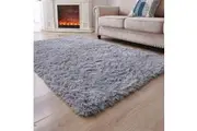 COMFEYA Super Soft Fluffy Area Rug - Grey, 230x160cm