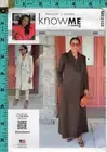"Misses' Lined Coat in Two Lengths" ©2024 Know Me Beauté J'adore ME2103 18-26