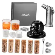 Whiskey Smoker Kit with Torch - 21 Sets - 6 BLACK (GIFT BOX WITH TORCH PRO)