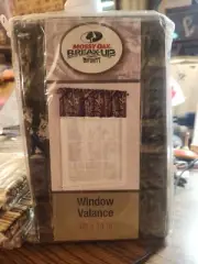 Mossy Oak Break-Up Infinity Camouflage Camo Valance Curtain 60"x14"