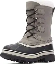 [Sorel] Women's Caribou Waterproof Boot for Winter, Buff, 5 US