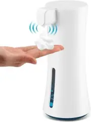 Boxalls Automatic Soap Dispenser Foaming, 12.8oz Touchless Foam Soap Dispensers