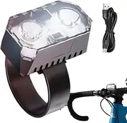 Cycle Lights for Night,Bright USB Rechargeable Cycle Flashlight Light | Digital Battery Display 120 Degree Floodlight Coverage Riding Gear for Women Men Cyclists Sports Athletes