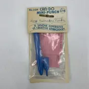 New Can-Do Mini-Punch 220 Loop Embroidery Needle Vintage Sealed