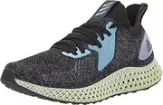 [adidas] Men's ALPHAEDGE 4D Running Shoes (11, Core Black/Core Blue/Core Purple)
