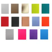 Filofax Saffiano A5 Notebook - Grey/FlroYellow