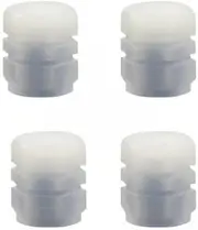 5x4x Car Tire Valve Stem Caps Luminous Glow in The Dark for Trucks Suvs, Blue, 5 Pcs
