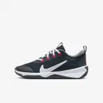 NIKE OMNI MULTI-COURT GS [DM9027-402 大童 運動鞋 訓練 排羽球鞋 室內 深灰藍