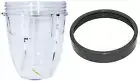 Nutribullet 18 oz. Replacement Cup w/Lip Ring