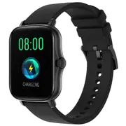 Smart Watch HD Big Screen Bluetooth Calling Sports Bracelet Clock Heart Rate Monitor Oximeter Sleep Monitor Music Player - Black