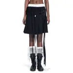 [ANN DEMEULEMEESTER] Ava Apron Skirt Black