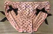 Target Pink Lady - Pin Up Hearts & Bows Ladies Underwear - Size 10