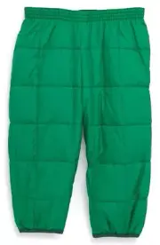 PATAGONIA 241482 Baby Unisex Children 'Puff-Ball' Snow Pants Green Size 3M