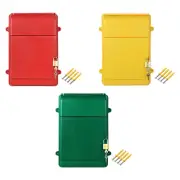 Wall Mounted Mailbox Postbox with Lock Donation Box for Hotel Business