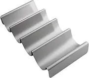 BESTOYARD 1pc Stainless Steel Taco Holder U Shaped Pancake Display Stand for Easy Serving and Heat Resistant for Tacos and Mexican Delights