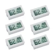 Mini Digital Hygrometer Gauge Thermometer, LCD Temperature Humidity Meter for Hu