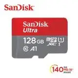 在飛比找遠傳friDay購物精選優惠-SanDisk Ultra micro SD 128GB 記