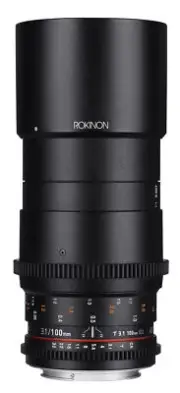 Rokinon 100mm T3.1 Full Frame Macro Lens (Canon EF)