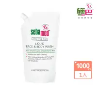 在飛比找momo購物網優惠-【SEBAMED 施巴】潔膚露環保包1000ml(總代理)