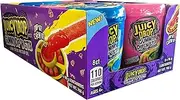 Juicy Drop Gummy Dip N Stix Chewy Sticks and Sour Gel Candy (Pack of 8)