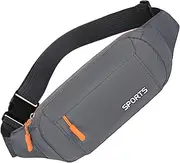 Running Waist Pack - Multipurpose Running Waist Pack Bag Waist Pack Bag,Portable Sports Waist Pack Sling Chest Bag for Mobile Phones Keys, Gray, Refer to Description, Unisex