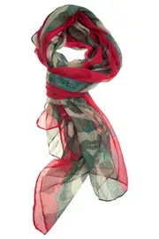 Tassel Emblem Scarf--IVY-SC2148