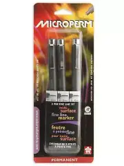 Sakura Microperm Fine-Line Pen Set - set of 3