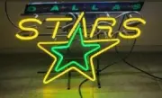 20"x16" Dallas Star neon Sign Light Lamp Show Bar Garage Room Wall Bar Decor MM
