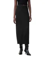 Allsaints Antonia Wool Maxi Skirt