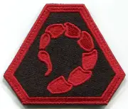 C&C NOD Scorpion Emblem Patch Left Shoulder Reverse Color Command Conquer Hook